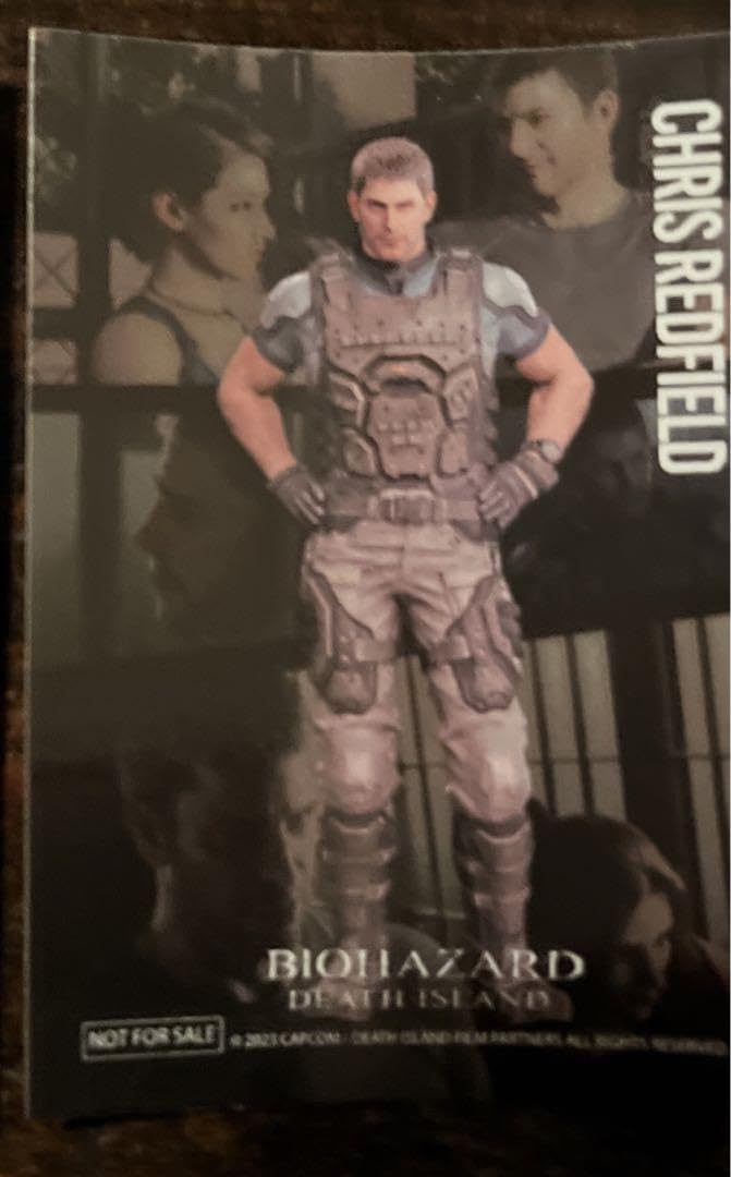 Amazon.co.jp: バイオハザード デスアイランド RED° ステッカー クリス